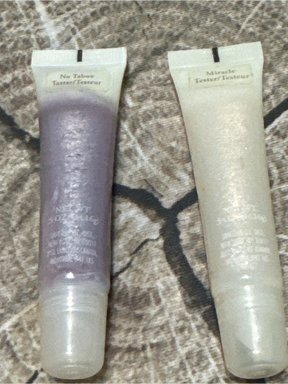 Lot of Two vintage Lancôme Juicy Tubes